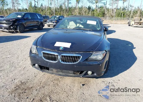 2006 BMW 650I z USA, uszkodzony, nr VIN WBAEK13456CN75641